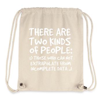 Incomplete Data Funny Science Nerd - Stanley/Stella Recycled Gym Bag - natural - Front