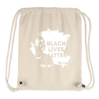 Black Lives Matter - Stanley/Stella recycelter Gym Bag - Naturweiß - Vorne