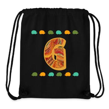 igel e 22 g - Stanley/Stella recycelter Gym Bag - Schwarz - Vorne