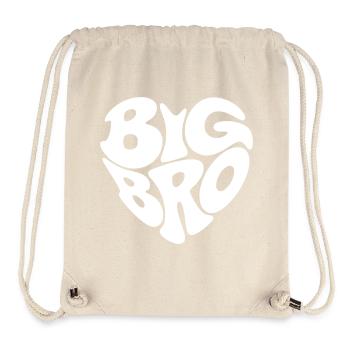 Big Bro - Stanley/Stella recycelter Gym Bag - Naturweiß - Vorne