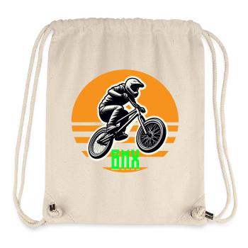 Vélo BMX - Sac à cordon recyclé Stanley/Stella - blanc naturel - Devant