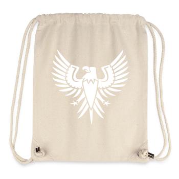 Vol de la liberté - Sac à cordon recyclé Stanley/Stella - blanc naturel - Devant