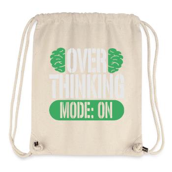 Angststörung Angststörungen Overthinking Mode On - Stanley/Stella recycelter Gym Bag - Naturweiß - Vorne