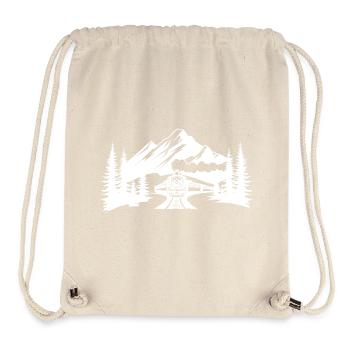 Railroad - Stanley/Stella Recycled Gym Bag - natural - Front