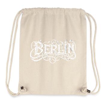 Berlin heavy metal headbanger typography - Stanley/Stella Recycled Gym Bag - natural - Front