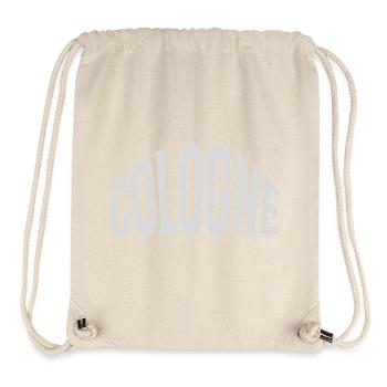 Cologne Köln - Stanley/Stella recycelter Gym Bag - Naturweiß - Vorne