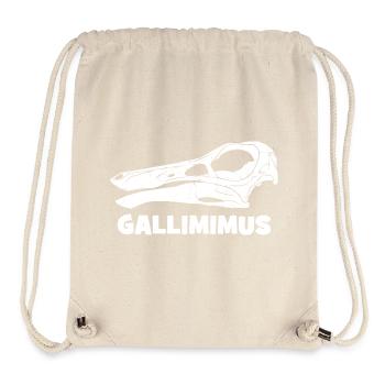 Gallimimus Schädel Fossil - Stanley/Stella recycelter Gym Bag - Naturweiß - Vorne