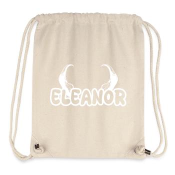 Eleanor dans le rôle d’Eleanor - Sac à cordon recyclé Stanley/Stella - blanc naturel - Devant