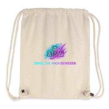 WASD Gaming PC: Dinge die mich bewegen - Stanley/Stella recycelter Gym Bag - Naturweiß - Vorne