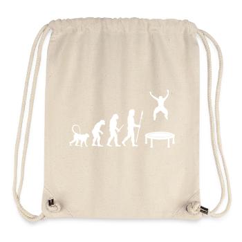 Trampolinspringer Entwicklung - Stanley/Stella recycelter Gym Bag - Naturweiß - Vorne
