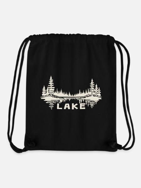 See-Reflexion [Weiß] - Stanley/Stella recycelter Gym Bag - Schwarz