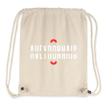 Avignonais T-Shirt Humorgeschenk - Stanley/Stella recycelter Gym Bag - Naturweiß - Vorne