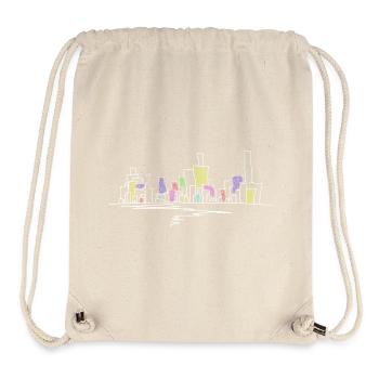 skyline - Stanley/Stella Recycled Gym Bag - natural - Front