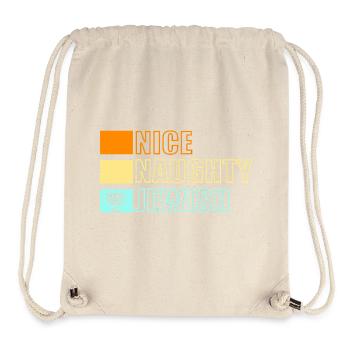 Hanukkah Chanukkah Hanukah - Stanley/Stella recycelter Gym Bag - Naturweiß - Vorne