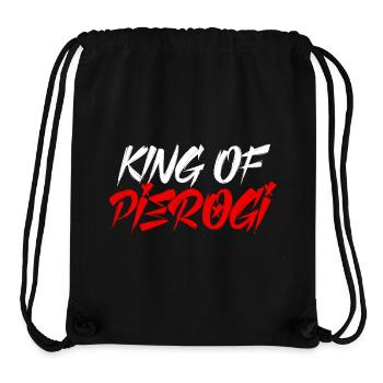 King of Pierogi - Stanley/Stella Recycled Gym Bag - black - Front