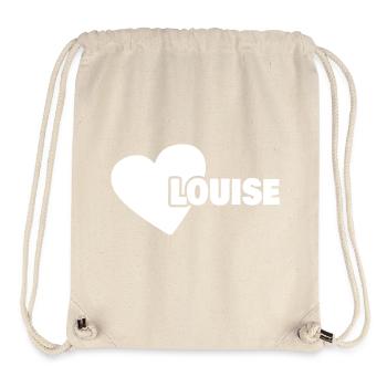 Born Louise - Stanley/Stella Recycled Gym Bag - natural - Front