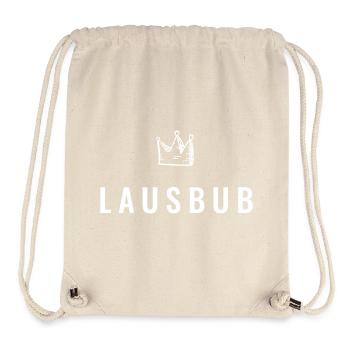 Little Rascal with Crown – Cheeky Badger Edition - Stanley/Stella Recycled Gym Bag - natural - Front