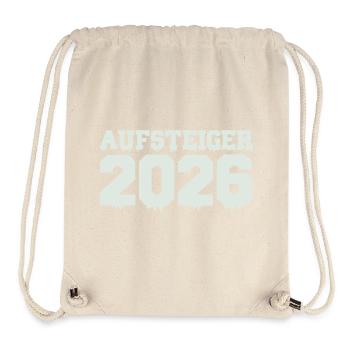 Aufsteiger 2026 Motiv - Stanley/Stella recycelter Gym Bag - Naturweiß - Vorne