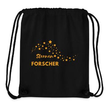 Sternenforscher - Wortschätze - vergessene Wörter - Stanley/Stella recycelter Gym Bag - Schwarz - Vorne