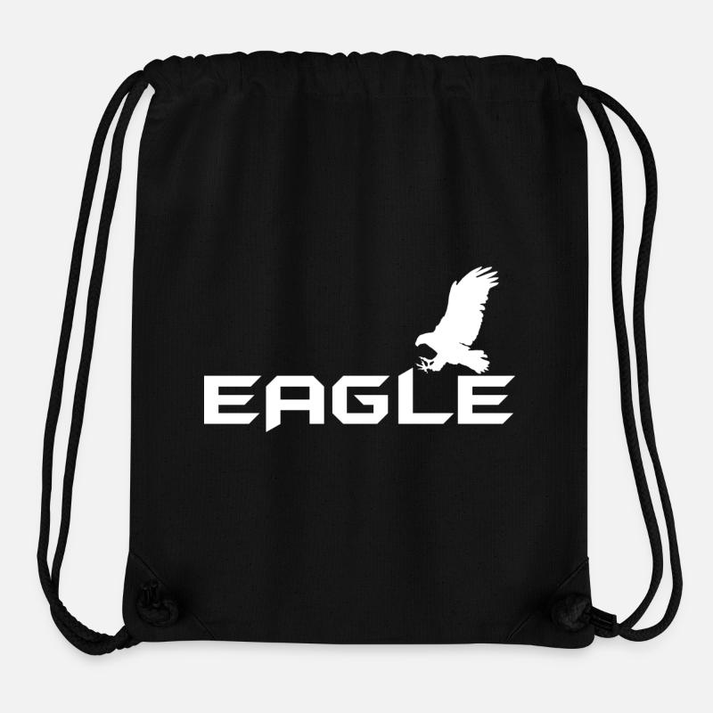 Aigle - aigle - Sac à cordon recyclé Stanley/Stella - noir