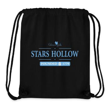 Gilmore Girls Motiv Stars Hollow Founded 1779 - Stanley/Stella recycelter Gym Bag - Schwarz - Vorne