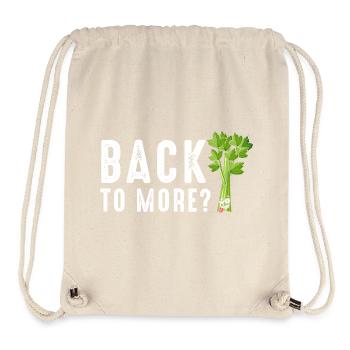 Back To More Celery - Stanley/Stella Recycled Gym Bag - natural - Front