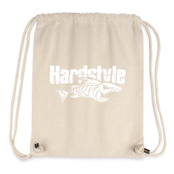 Hardstyle - Stanley/Stella recycelter Gym Bag - Naturweiß - Vorne