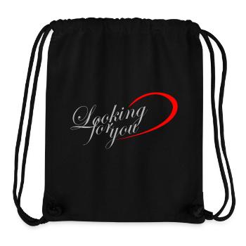 Looking for you - Stanley/Stella recycelter Gym Bag - Schwarz - Vorne