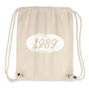 Temps libre 1989 - Sac à cordon recyclé Stanley/Stella - blanc naturel - Devant