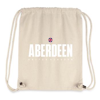 Aberdeen Crest UK Flag - Stanley/Stella Recycled Gym Bag - natural - Front