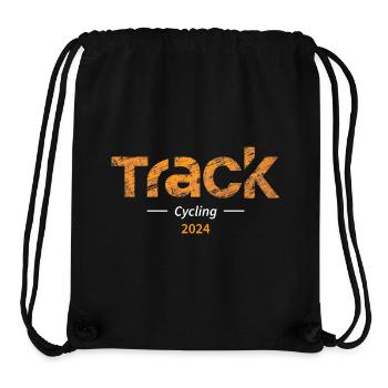 Cyclisme sur piste - Sac à cordon recyclé Stanley/Stella - noir - Devant