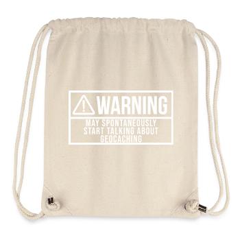 Geocaching - Stanley/Stella Recycled Gym Bag - natural - Front