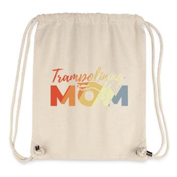 Trampolin Mama - Stanley/Stella recycelter Gym Bag - Naturweiß - Vorne