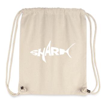Logo Shark Graffiti Typo - Stanley/Stella Recycled Gym Bag - natural - Front