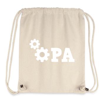 Grandpa Gear Repair - Mechanic Repair Car - Stanley/Stella Recycled Gym Bag - natural - Front