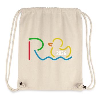Rente 2026 - Ruhestand - Pension - Stanley/Stella recycelter Gym Bag - Naturweiß - Vorne