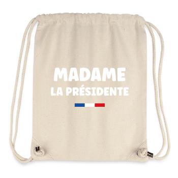 Présidente - Sac à cordon recyclé Stanley/Stella - blanc naturel - Devant