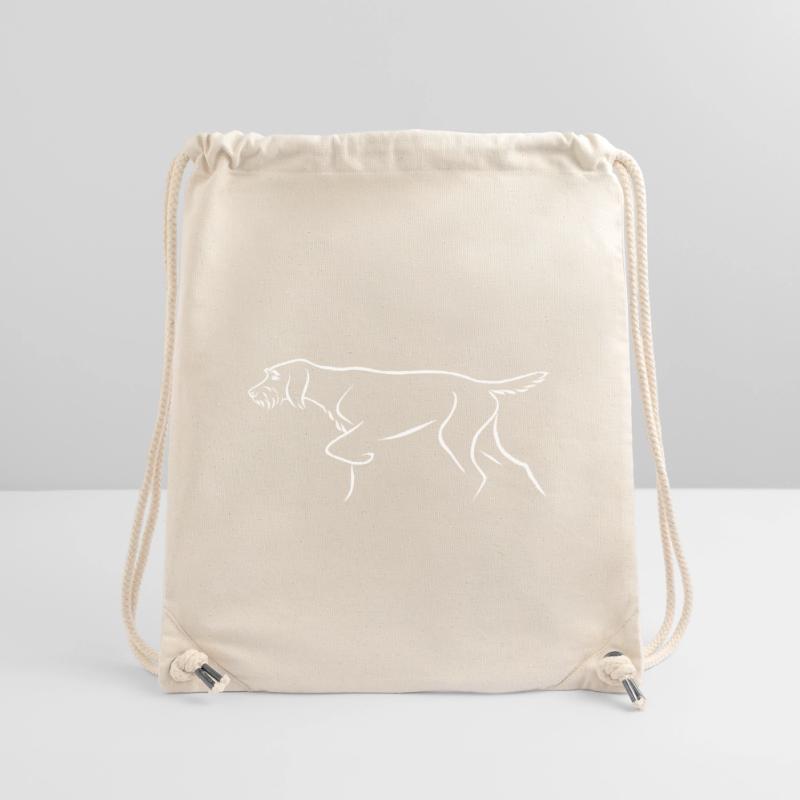 Wire-haired pointer Stanley/Stella Recycled Gym Bag