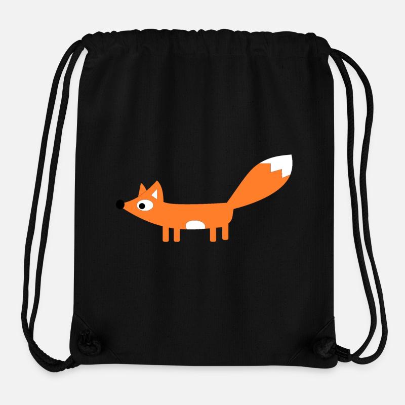 fox - Stanley/Stella Recycled Gym Bag - black