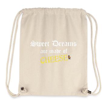 Käseträume Gothic - Stanley/Stella recycelter Gym Bag - Naturweiß - Vorne