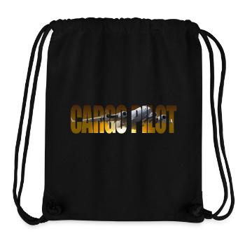 Cargo pilot C-17 - Stanley/Stella recycelter Gym Bag - Schwarz - Vorne