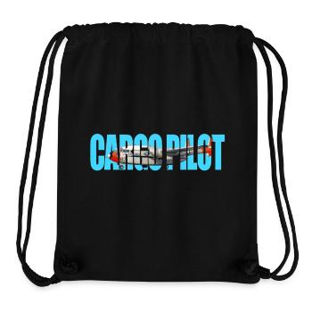 Cargo pilot C-119 - Stanley/Stella recycelter Gym Bag - Schwarz - Vorne