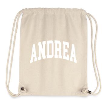 Andrea - Stanley/Stella Recycled Gym Bag - natural - Front