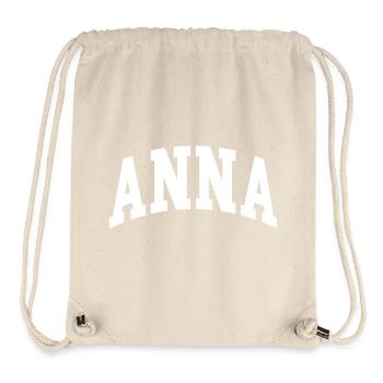 Anna - Stanley/Stella recycelter Gym Bag - Naturweiß - Vorne