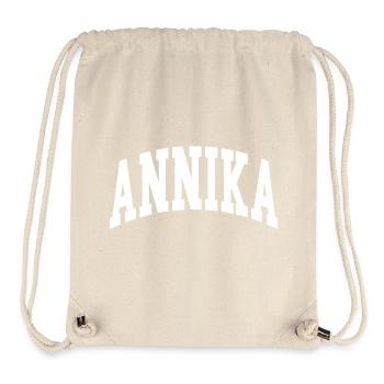 Annika - Stanley/Stella recycelter Gym Bag - Naturweiß - Vorne