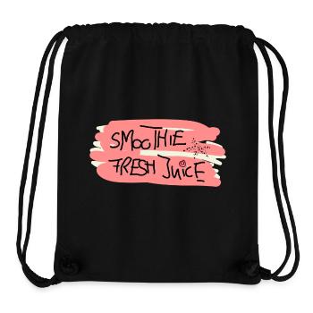 I Love Smoothies Juice Saft Frucht Kinder - Stanley/Stella recycelter Gym Bag - Schwarz - Vorne
