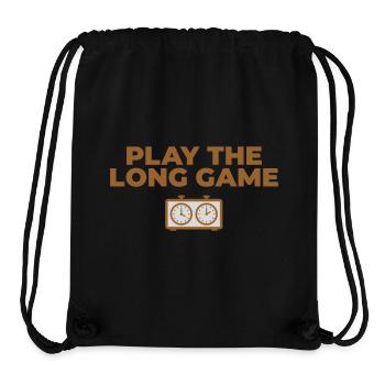 Schachpendel-Langspielstrategie - Stanley/Stella recycelter Gym Bag - Schwarz - Vorne