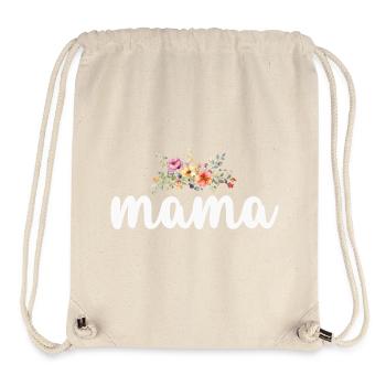 Maman Maman - Sac à cordon recyclé Stanley/Stella - blanc naturel - Devant