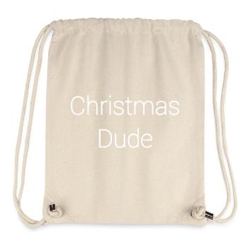 Christmas Dude - Stanley/Stella Recycled Gym Bag - natural - Front