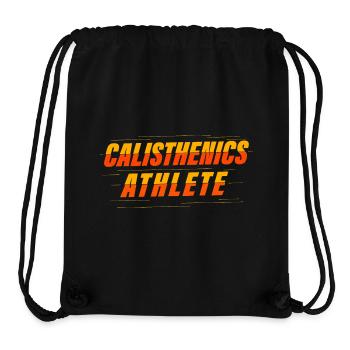 Calisthenics Athlete Motiv - Stanley/Stella recycelter Gym Bag - Schwarz - Vorne